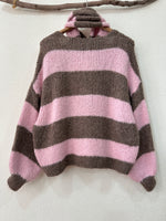 Carregar imagem no visualizador da galeria, Casaco de malha c/ cachecol BUBBLY
