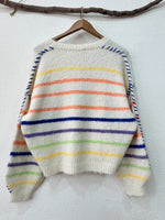 Load image in the gallery viewer,Camisola de malha c/presponto STRIPES
