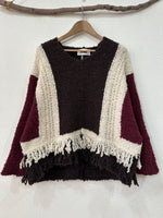 Load image in the gallery viewer,Camisola em malha c/franjas ORSAY
