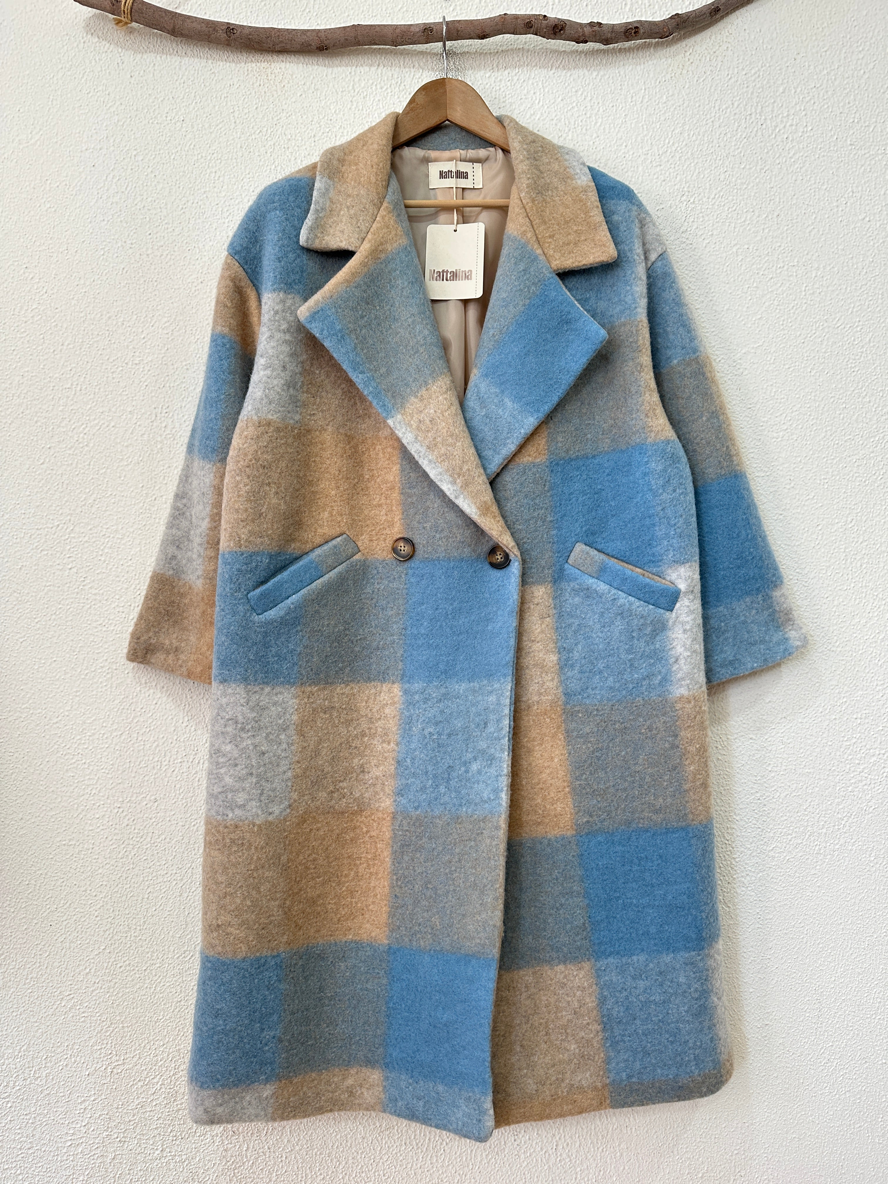 Sobretudo em fazenda forrado LIVERPOOL