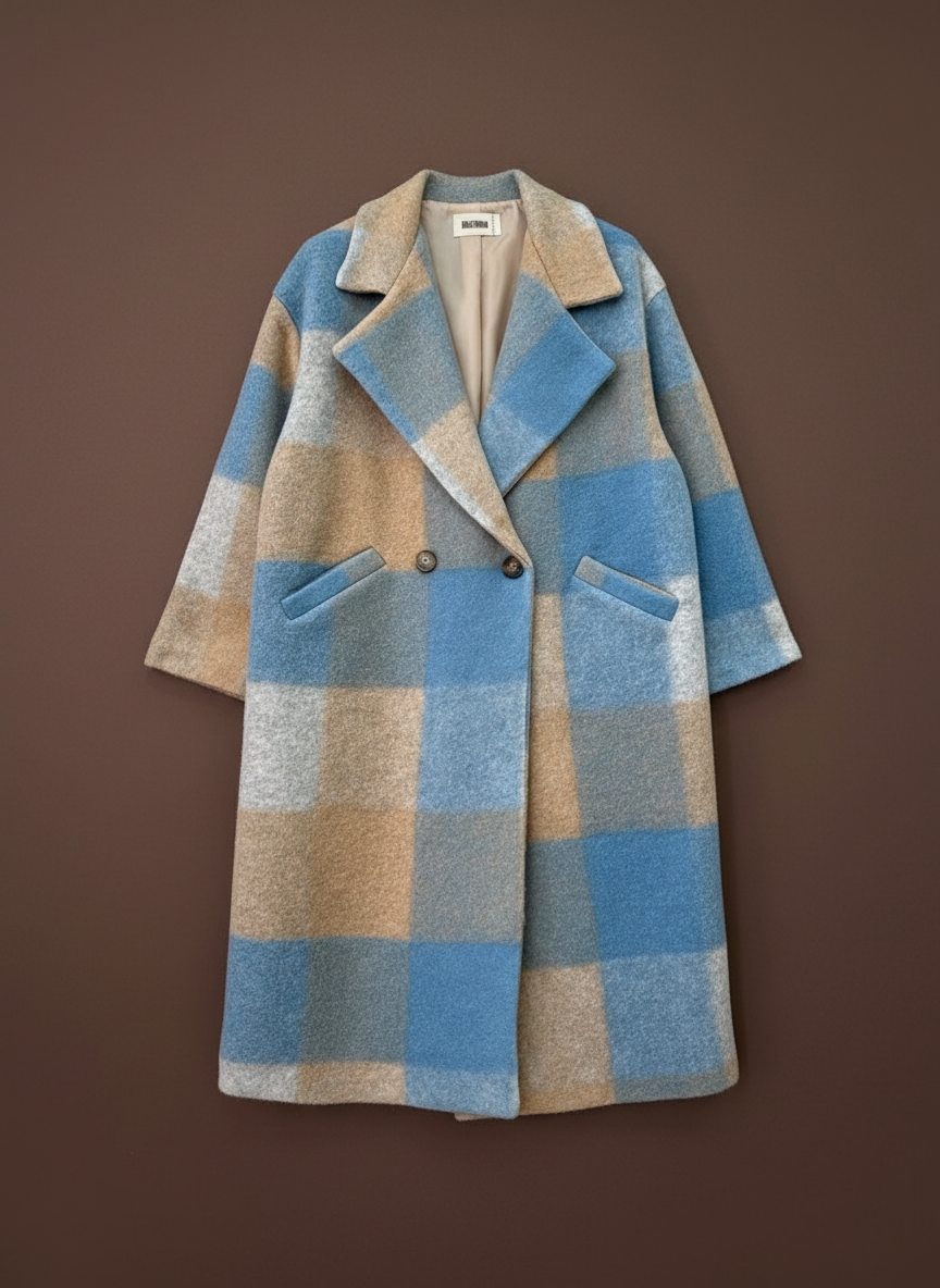 Sobretudo em fazenda forrado LIVERPOOL