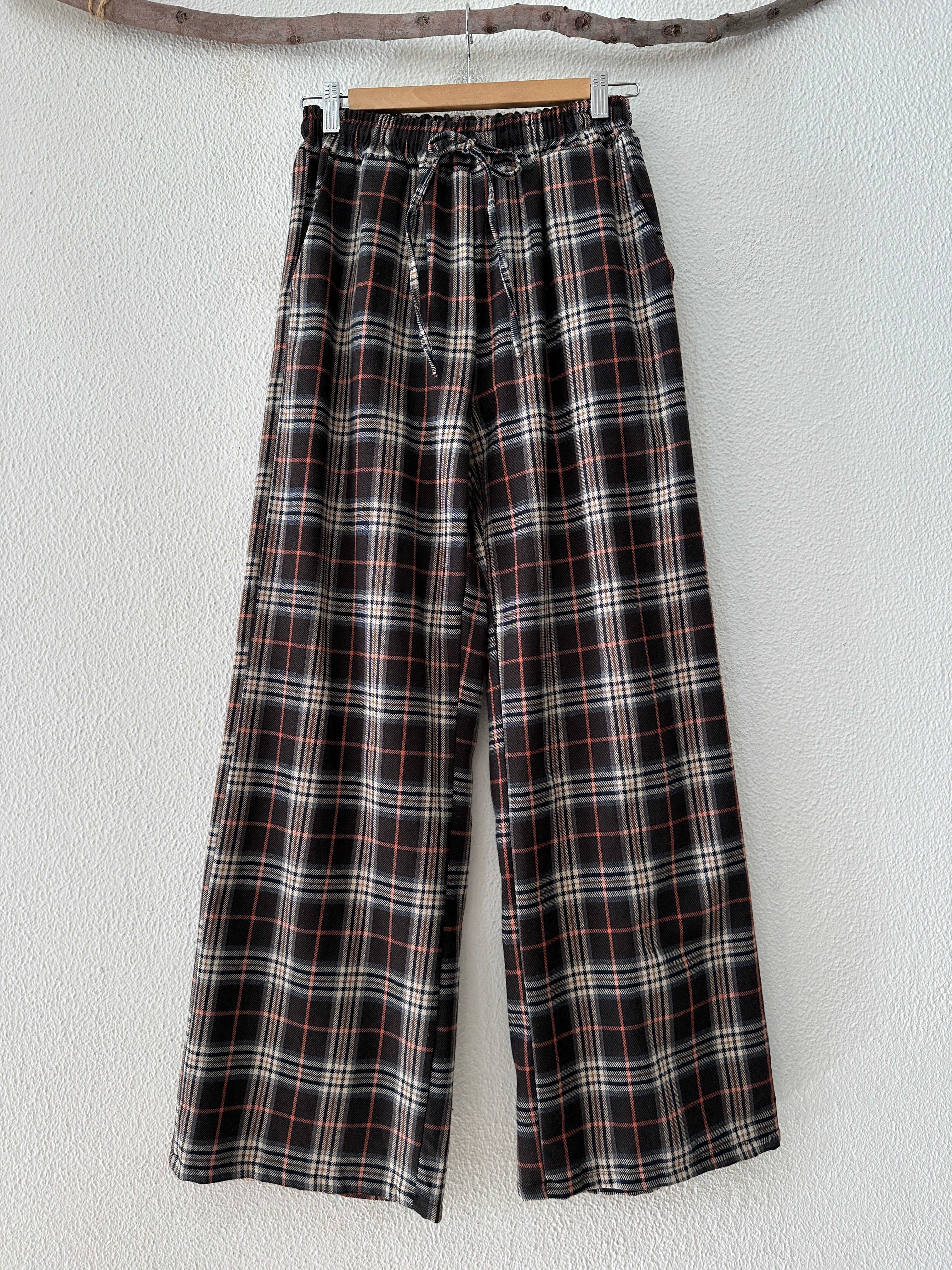 Pantalonas de flanela c/ bolsos HARVEST