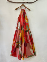 Chargez l'image dans la visionneuse de la galerie,Vestido de decote em halter c/ forro PANAREA
