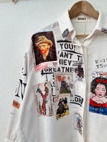 Load image in the gallery viewer,Camisa oversize STAMP
