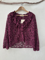 Load image in the gallery viewer,Túnica de renda c/ folhos ARIZONA
