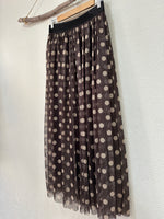 Load image in the gallery viewer,Saia em tule maleável c/ forro DOTTIE
