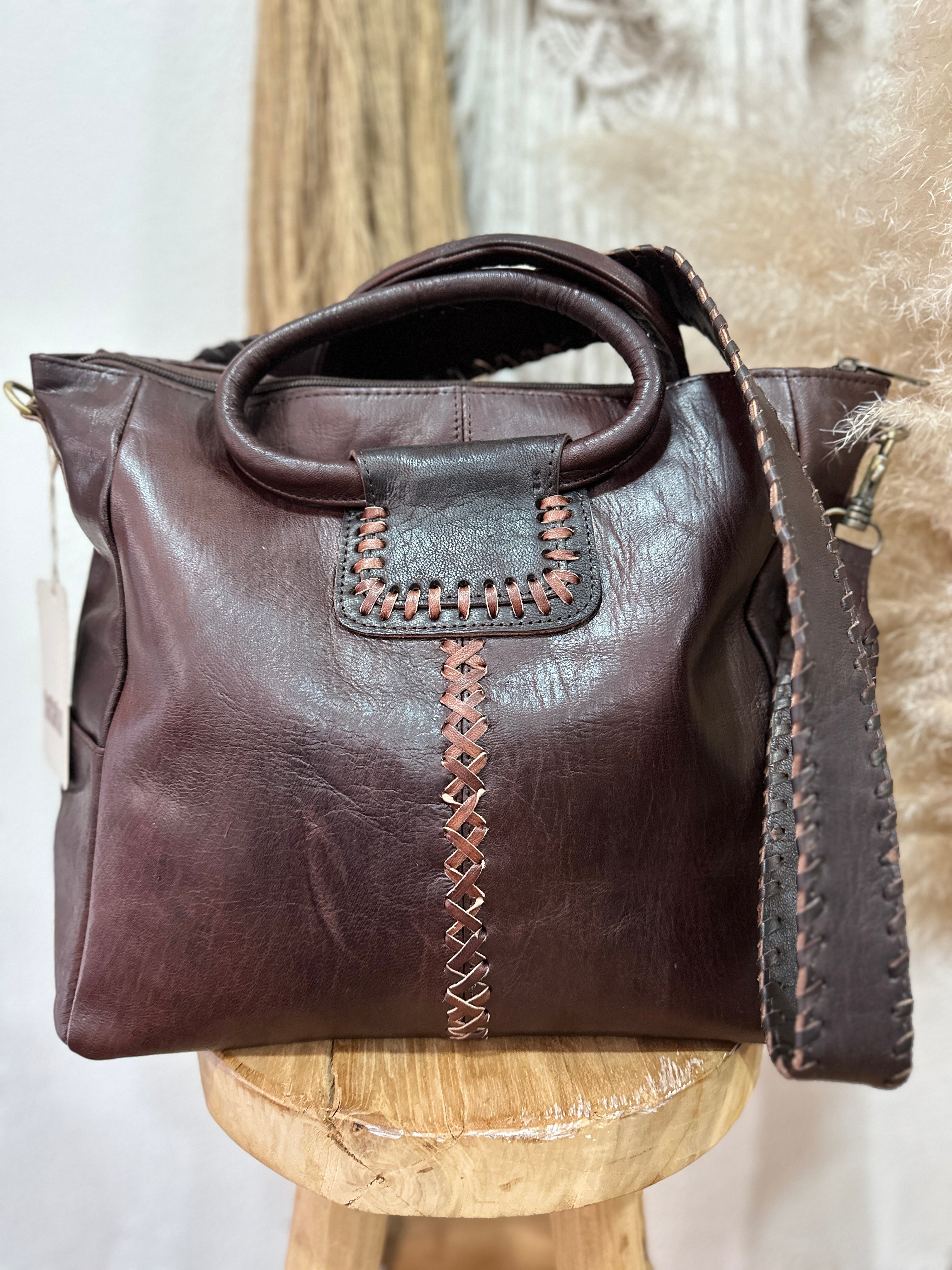 Mala em pele MAJORELLE