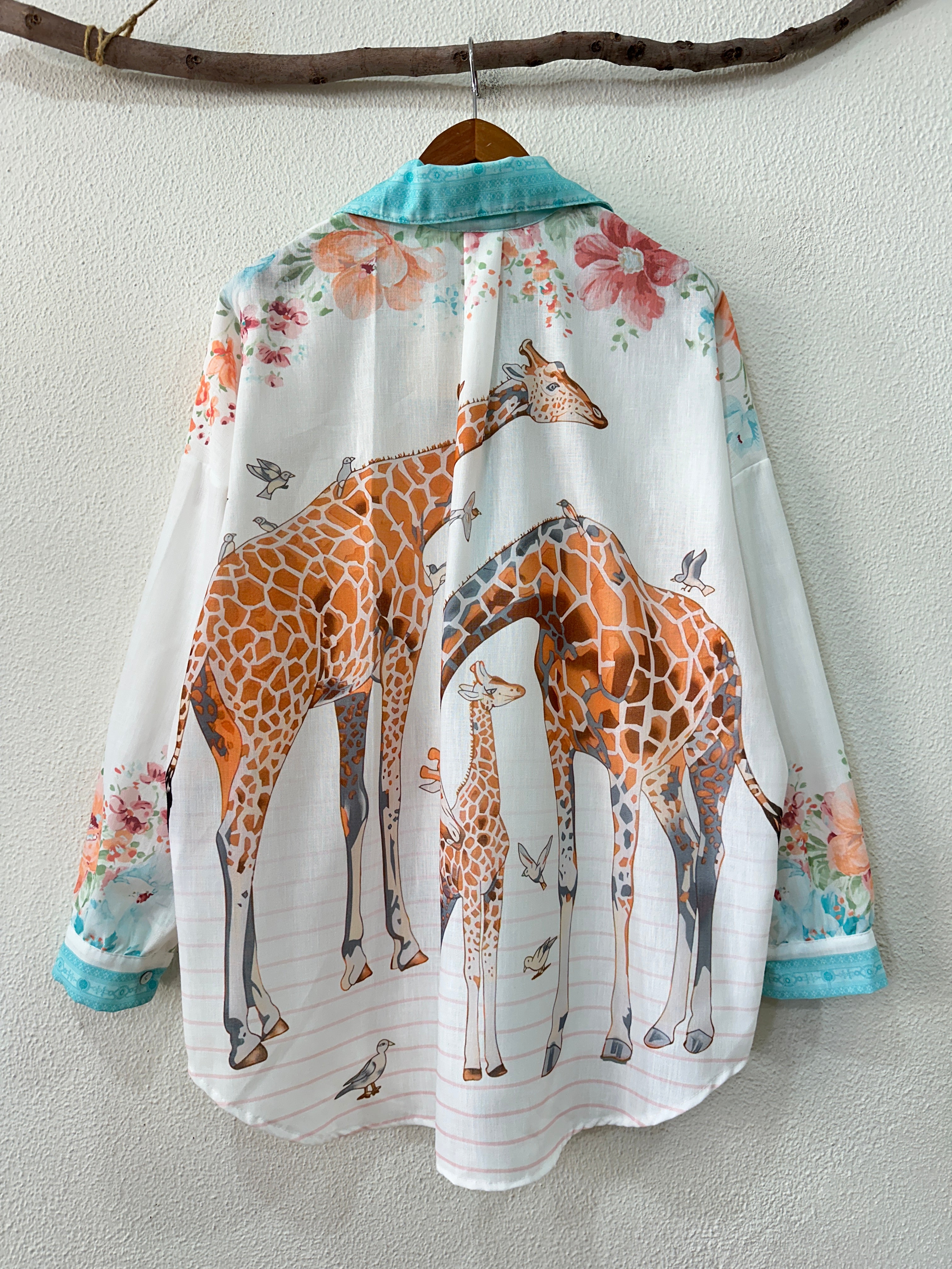 Camisa oversize GIRAFFE