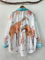 Chargez l&#39;image dans la visionneuse de la galerie,Camisa oversize GIRAFFE
