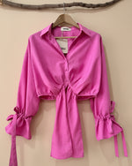 Carica l'immagine nel visualizzatore della galleria,Camisa curta c/ nó MINT
