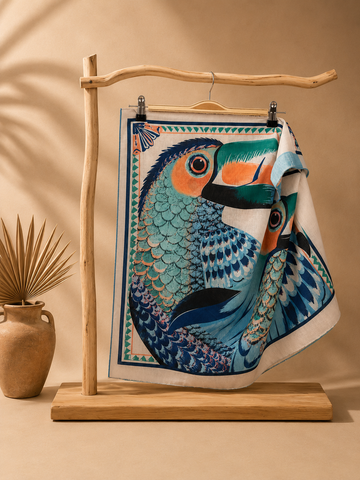Saia curta de atar tipo pareo TOUCAN