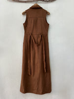 Load image in the gallery viewer,Vestido em camurça estilo cargo SHELBY
