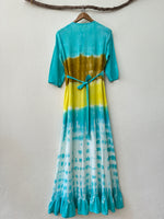 Carregar imagem no visualizador da galeria, Vestido de traçar em tie-dye TALULLA

