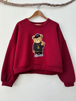 Carica l&#39;immagine nel visualizzatore della galleria,Sweatshirt oversize cardada TEDDY
