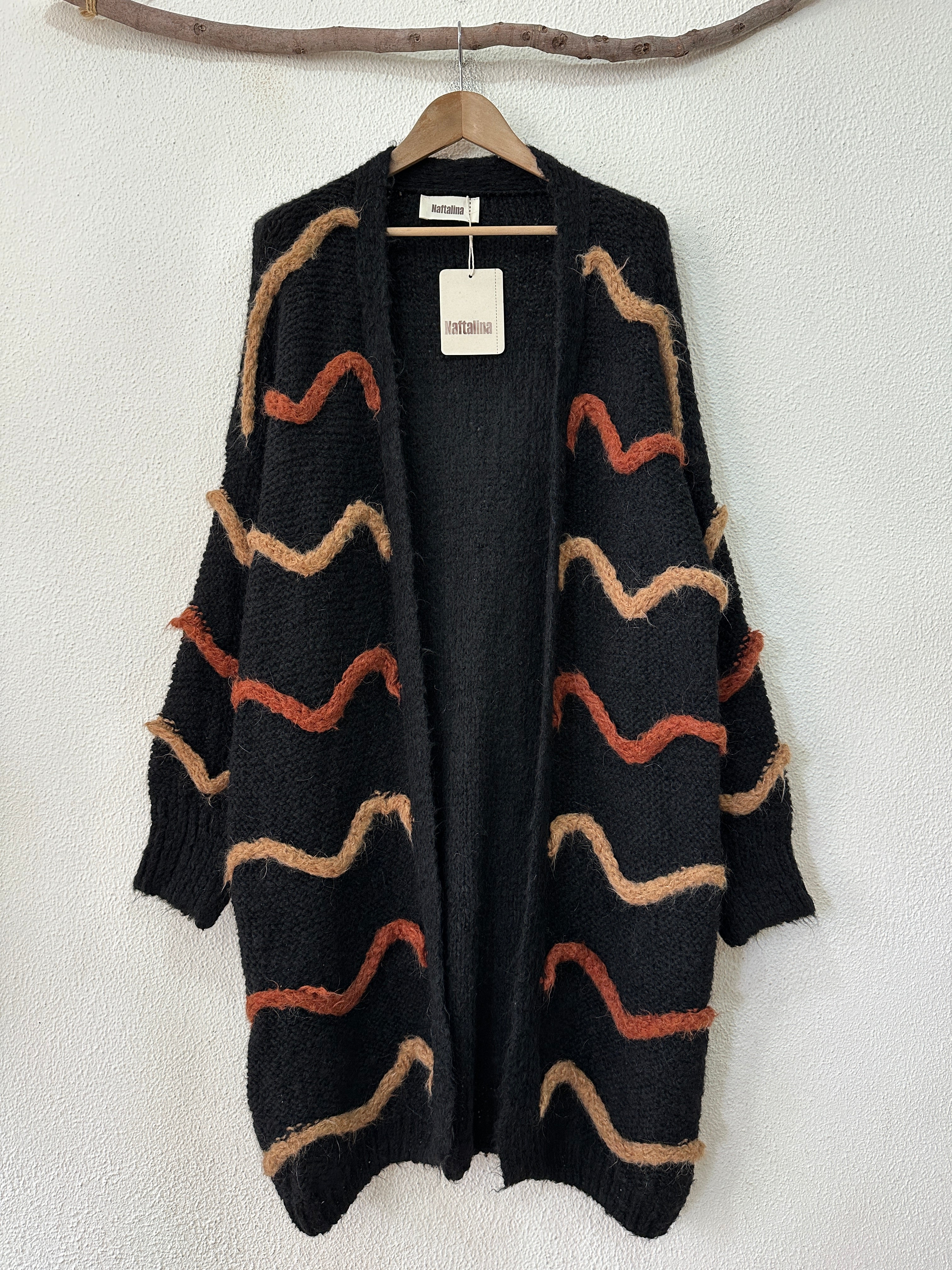 Casaco de malha c/ relevo HARVEST