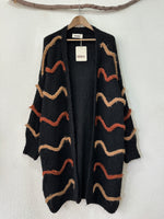 Load image in the gallery viewer,Casaco de malha c/ relevo HARVEST
