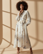 Carica l'immagine nel visualizzatore della galleria,Vestido-kimono c/ base NORMANDIE
