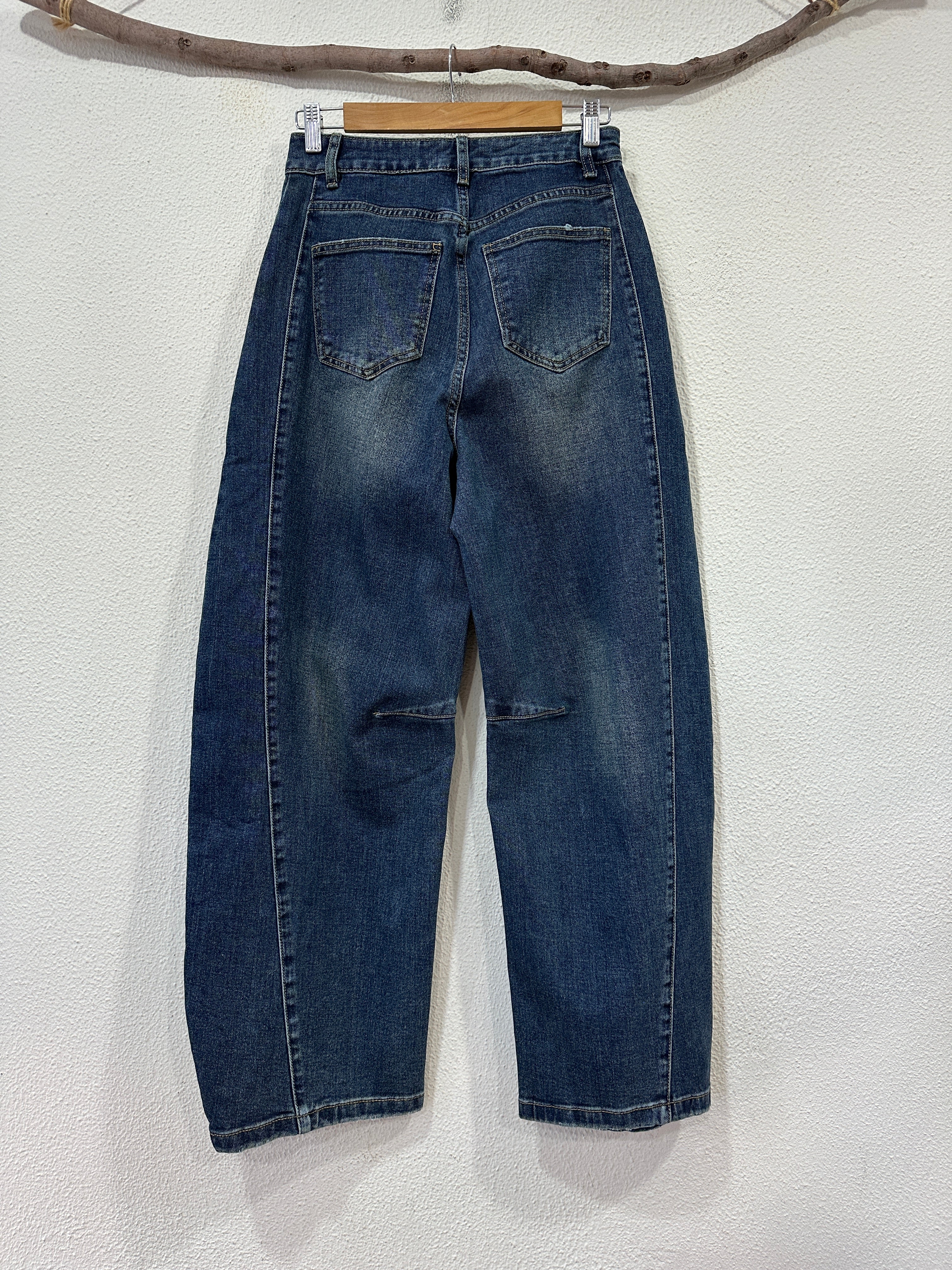 Calças denim modelo baggy FEARGY