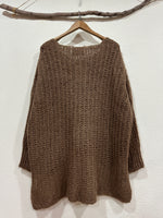 Load image in the gallery viewer,Camisola de malha oversize REBECCA
