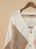 Load image in the gallery viewer,Casaco de malha c/ decote em V PRINCESS
