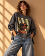 Chargez l'image dans la visionneuse de la galerie,Camisola oversize c/ estampa ICONIC
