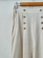 Load image in the gallery viewer,Pantalonas em linho c/bolsos LAGOS
