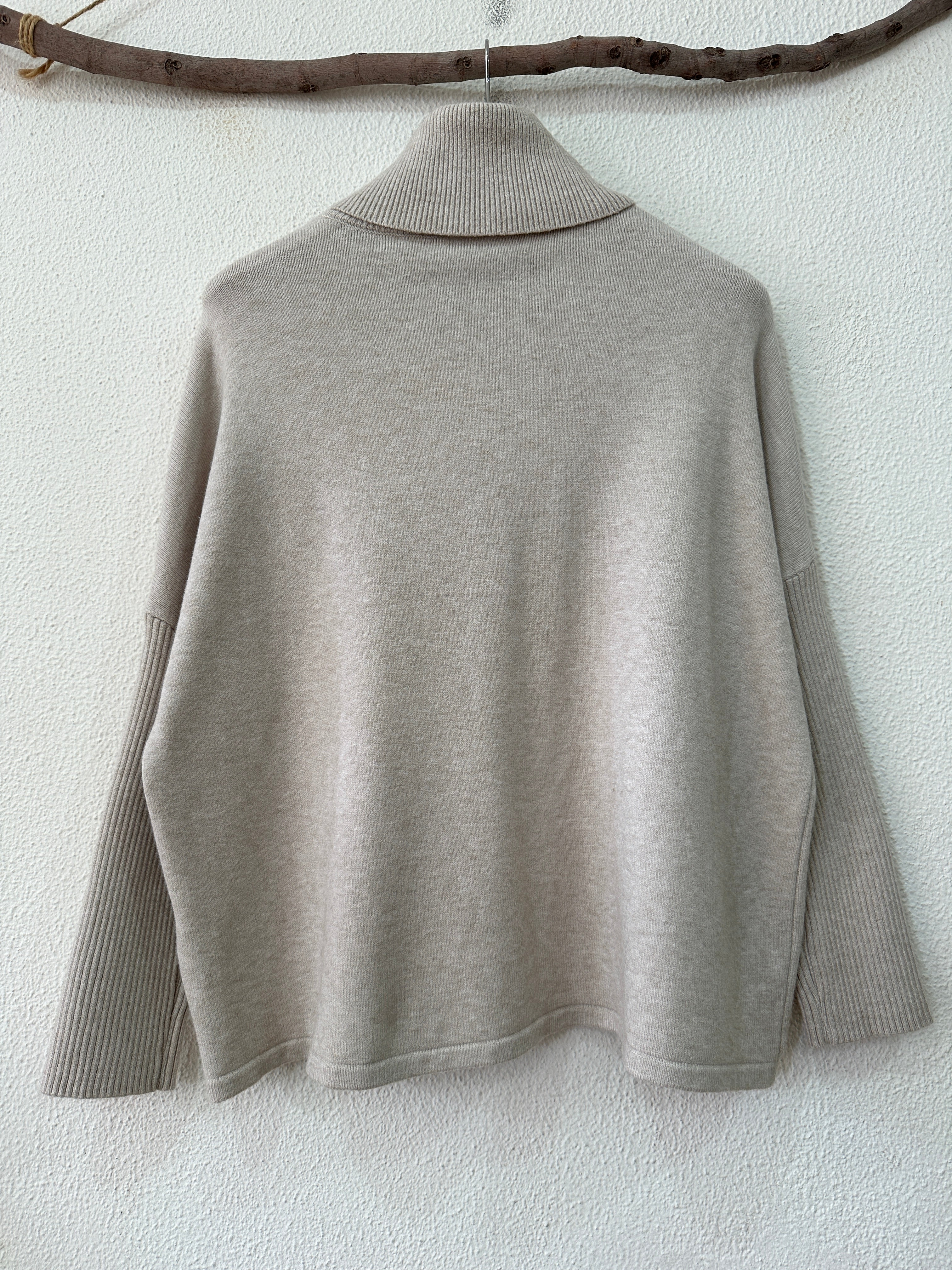 Camisola tipo envelope c/gola MELISSA