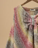 Carregar imagem no visualizador da galeria, Camisola c/ efeito de nó RAINBOW
