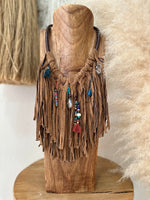 Load image in the gallery viewer,Colar curto em camurça SIERRA
