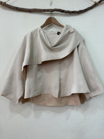 Carregar imagem no visualizador da galeria, Casaco em suede c/cachecol TÁLIA
