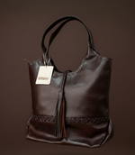 Cargue la imagen en el visor de la galería,Mala de ombro em pele WAKHA
