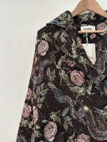 Load image in the gallery viewer,Sobretudo em tecido efeito brocado c/ forro JAPAN
