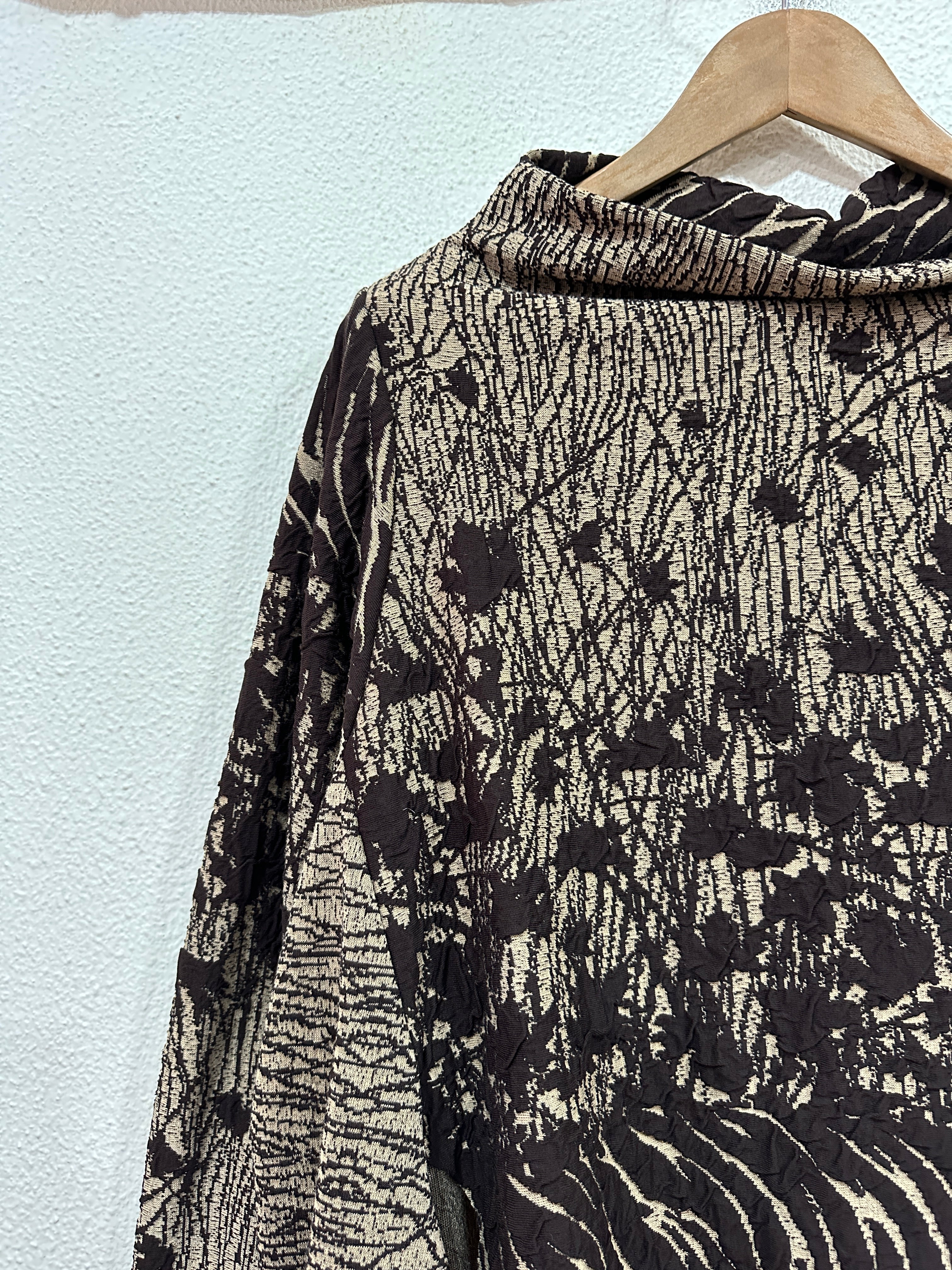 Túnica assimétrica c/relevo CHANTAL