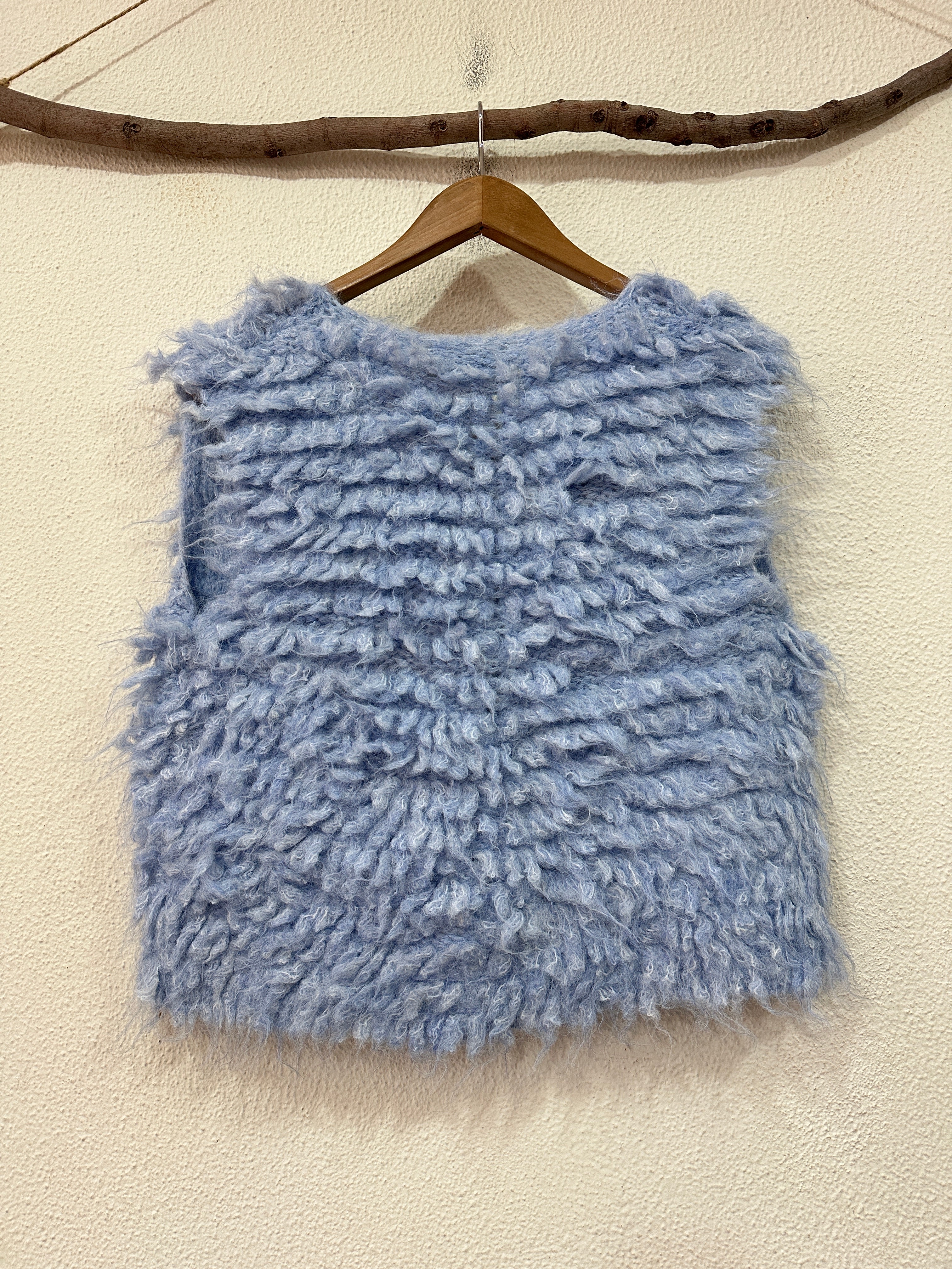 Colete curto em malha de laçadas BRAY