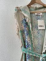 Carregar imagem no visualizador da galeria, Colete em algodão rústico c/ capuz SATI
