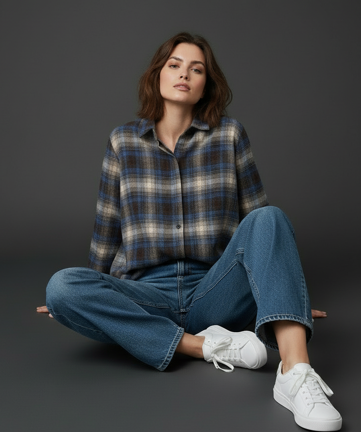 Camisa em flanela IRELAND