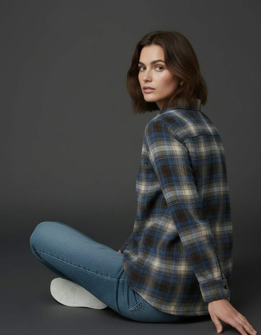 Camisa em flanela IRELAND