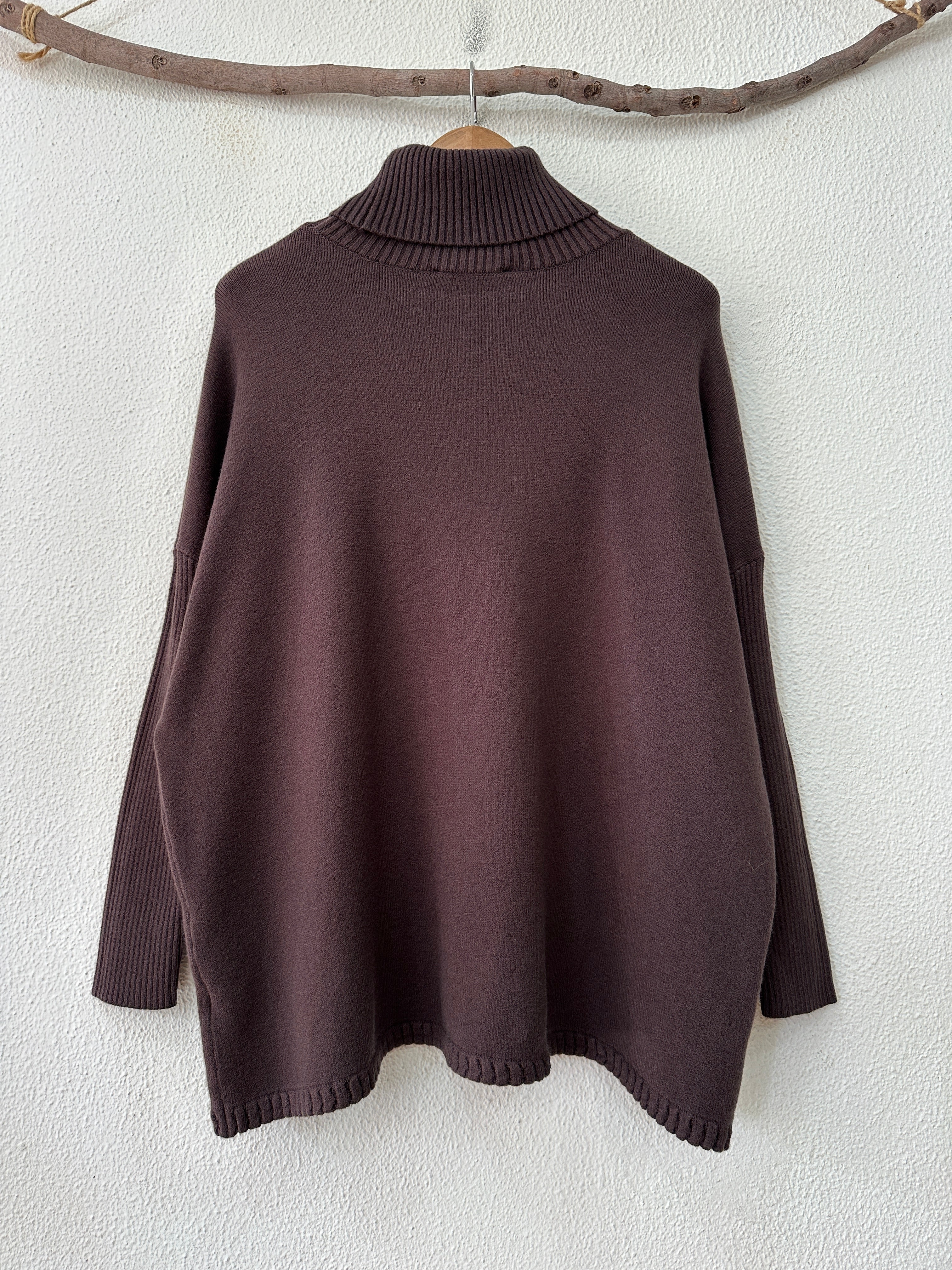 Camisola de malha c/ gola DEBORAH