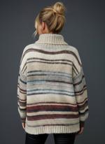 Load image in the gallery viewer,Camisola de malha de gola alta CANDY
