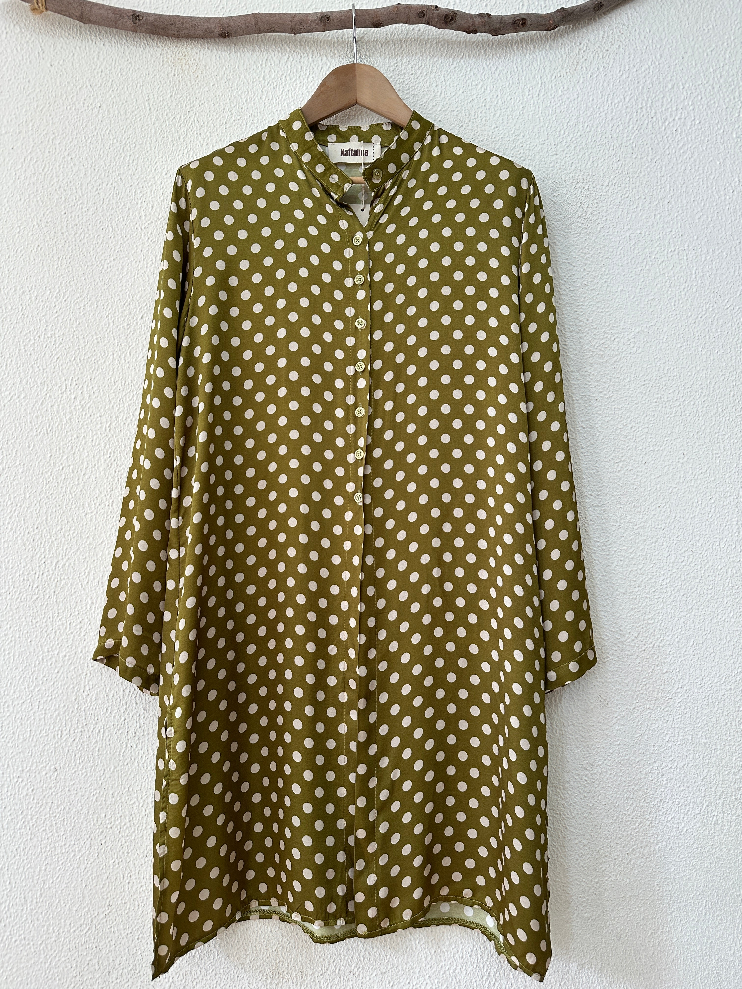 Túnica comprida c/ seda INGRID