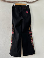 Load image in the gallery viewer,Calças de sarja bordadas FLORIANÓPOLIS
