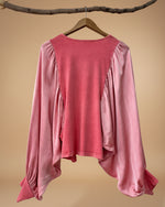 Carica l'immagine nel visualizzatore della galleria,Top c/ mangas morcego acetinadas MYSTIC
