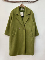 Load image in the gallery viewer,Sobretudo em fazenda c/ bolsos EDINBURGH
