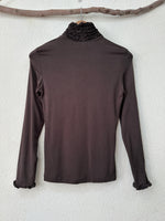 Carregar imagem no visualizador da galeria, Camisola efeito segunda pele c/ gola TOUCH
