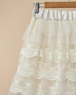 Cargue la imagen en el visor de la galería,Saia curta em renda c/ forro MILLY
