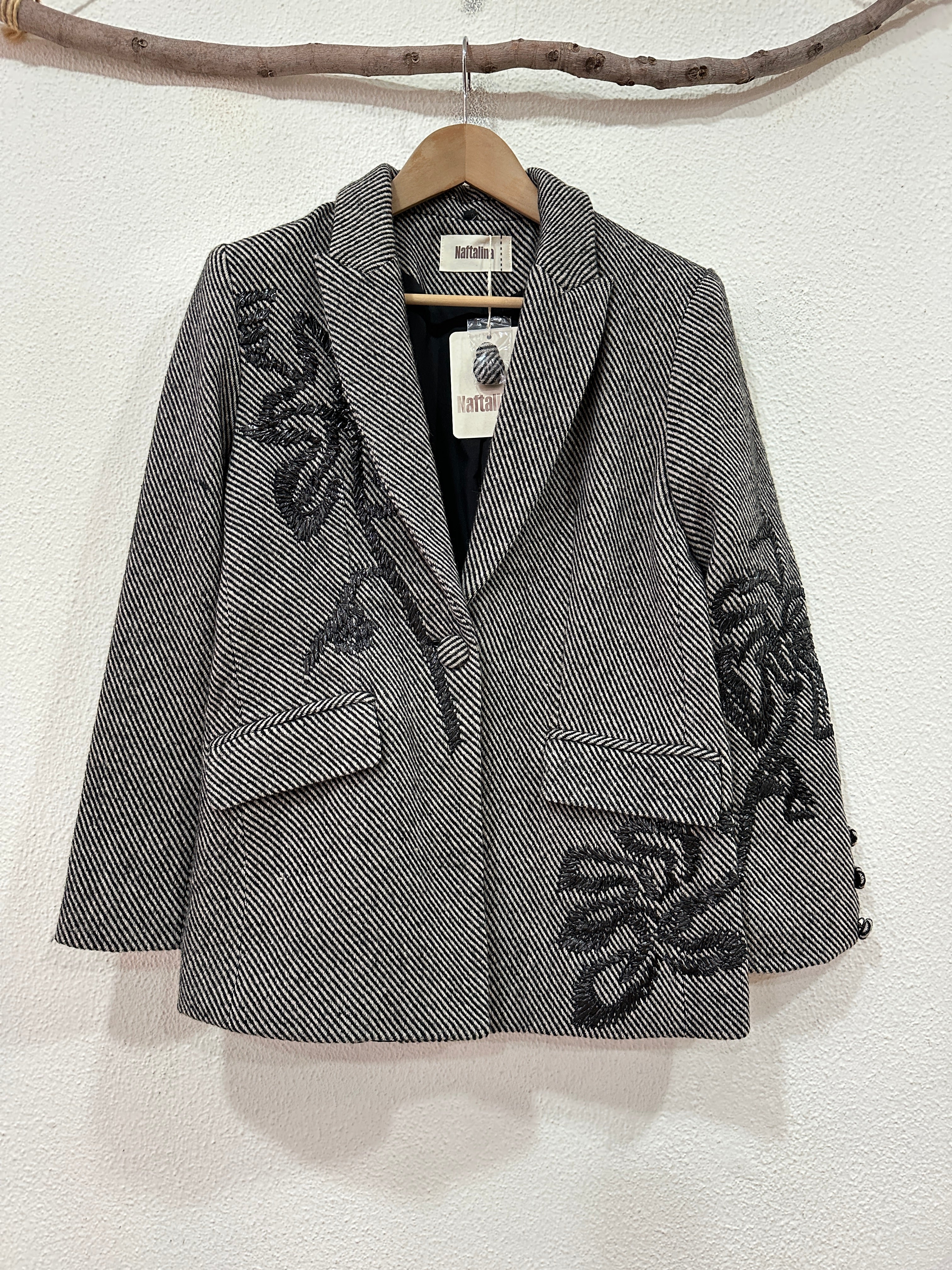 Blazer em fazenda espinhada GENEVIEVE