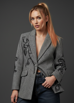 Load image in the gallery viewer,Blazer em fazenda espinhada GENEVIEVE
