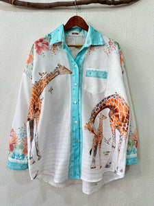 Camisa oversize GIRAFFE