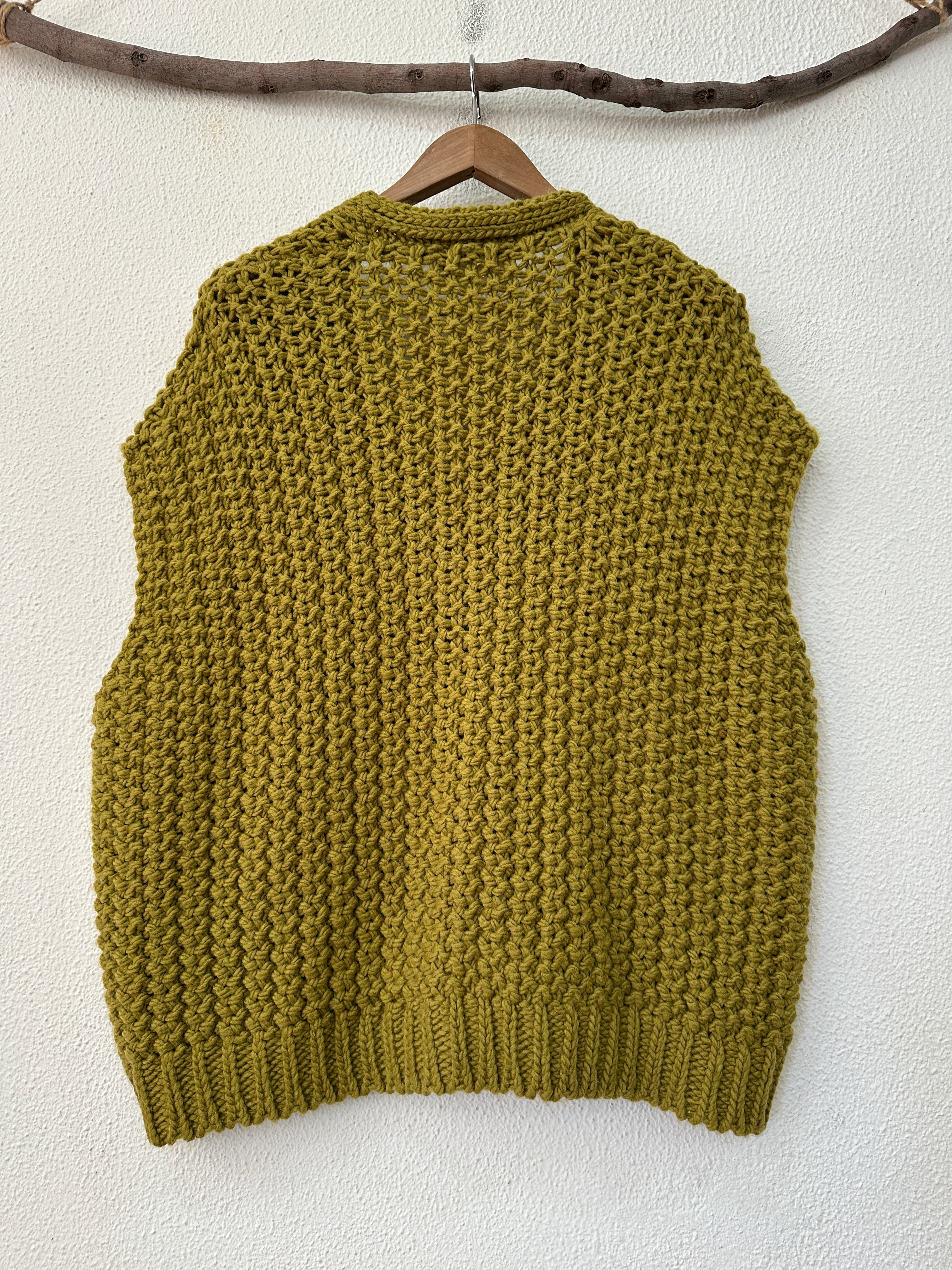 Colete oversize c/botões CLAUDE