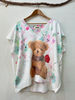 Load image in the gallery viewer,Colete oversize TEDDY BEAR
